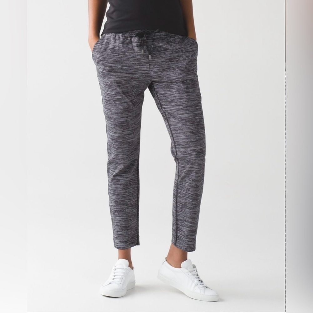 Lululemon Jet Pant Wee Are From Space Luxtreme Carbon Ice Grey Stretch Joggers